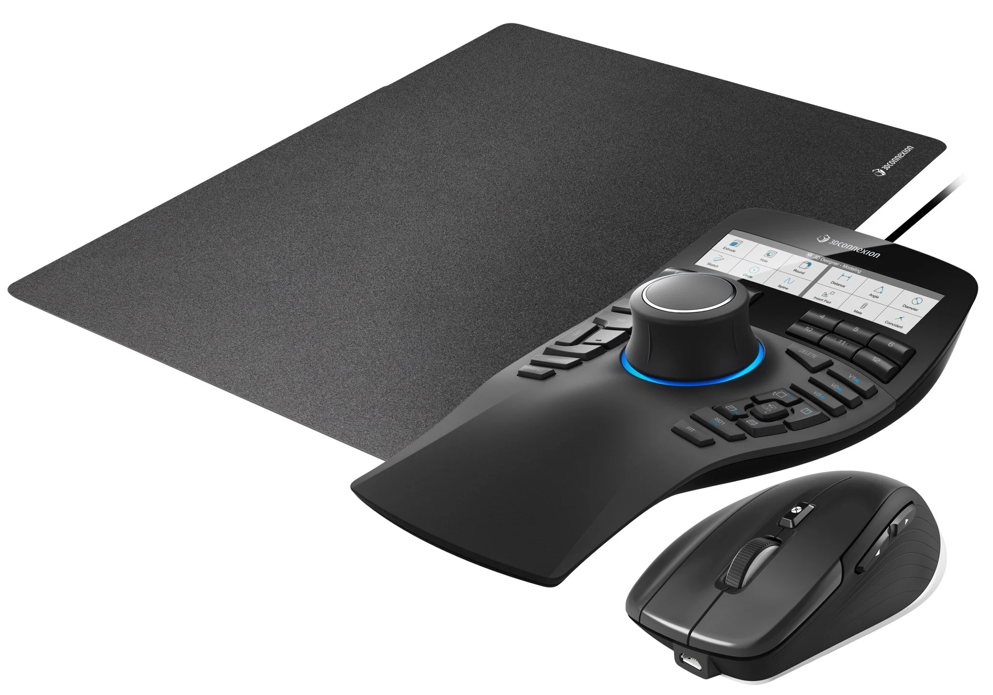 3Dconnexion Enterprise Kit 2 – 3D Mouse & Keyboard for CAD